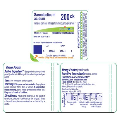 Label (Sarcolacticum Acidum 200ck)